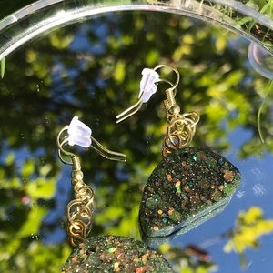 🌿🌱☀️green baby ☀️🌱🌿 earrings